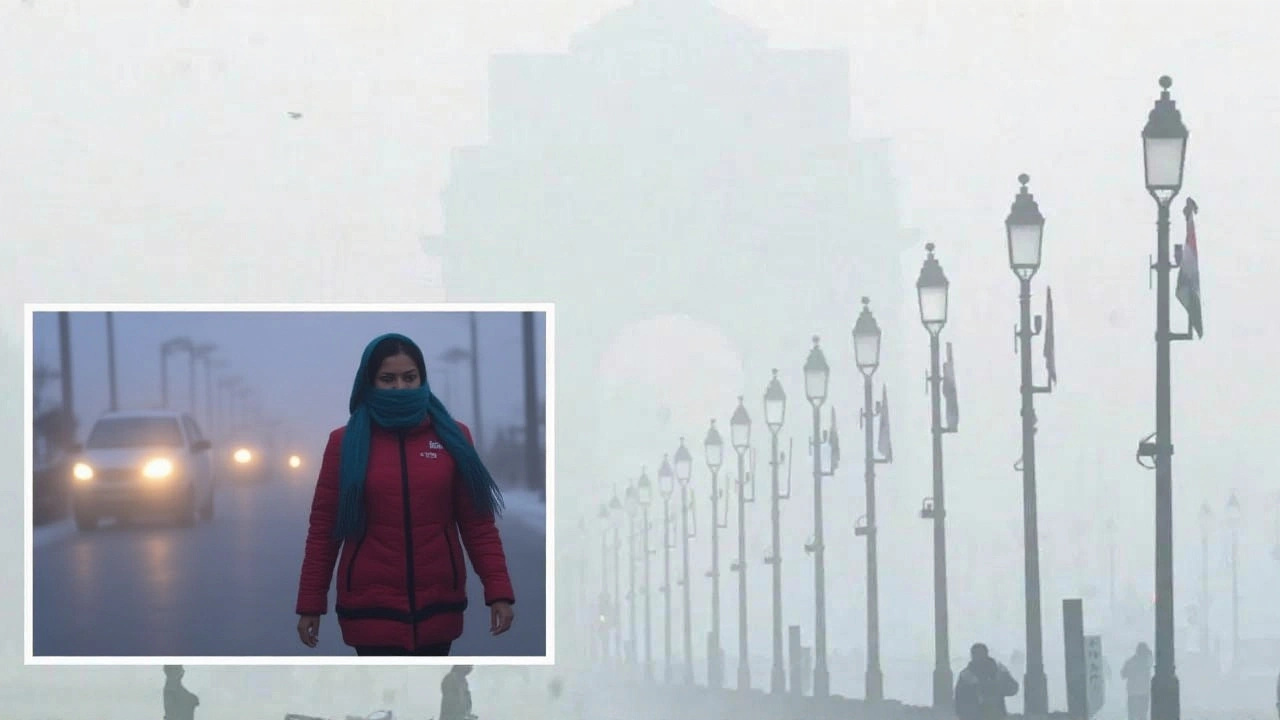 Delhi-NCR Blindsided by Dense Fog: Vis Zero, AQI Hits 493