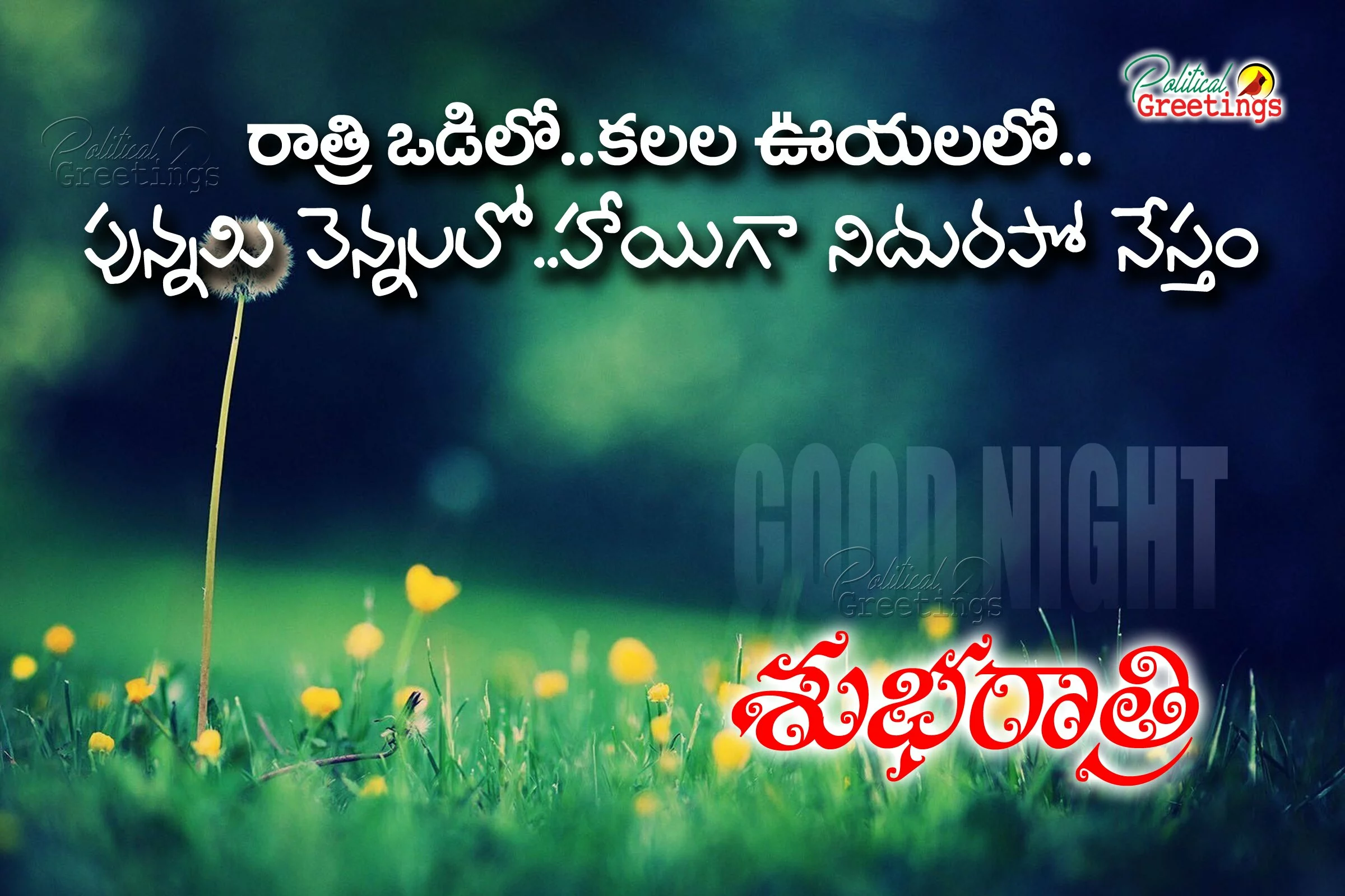 Best Telugu Good Night Wishes Quotes Messages pics
